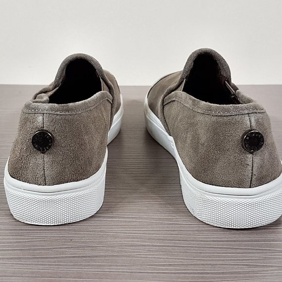 Steve Madden 'Jemuse' Slip-On Sneaker Taupe Suede Womens Size 4 - Picture 5 of 10